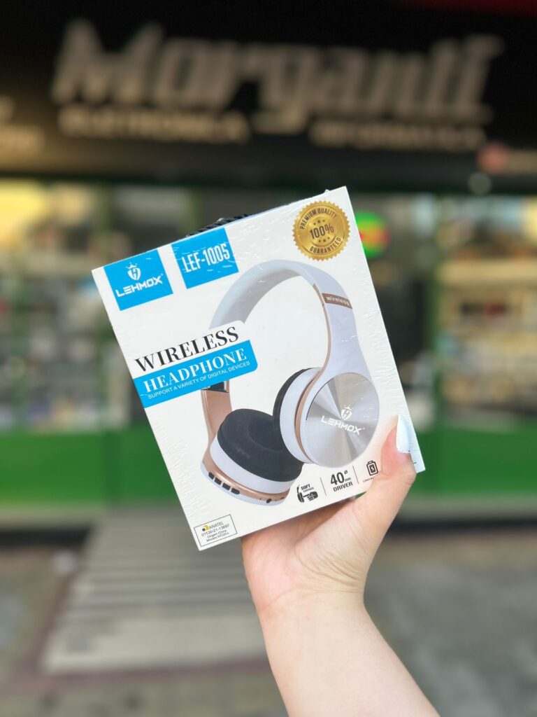 Fones de ouvidos de qualidade...